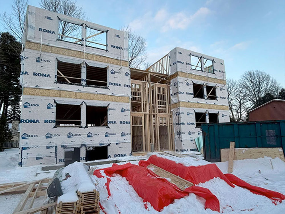 photo 10 logements deux montagnes 1 1 bruanto construction charpente et de location de main d'œuvre