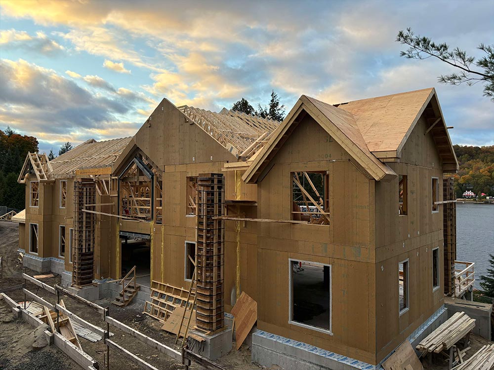 photo lac achigan 5 bruanto construction charpente et de location de main d'œuvre